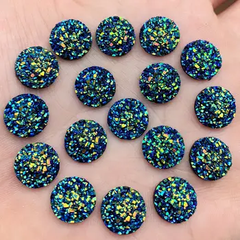 

12mm AB Color Stick On Rhinestones Buttons Shiny Drop Resin rhinestone crystal Stones Strass DIY Gems 480pcs -A557*5