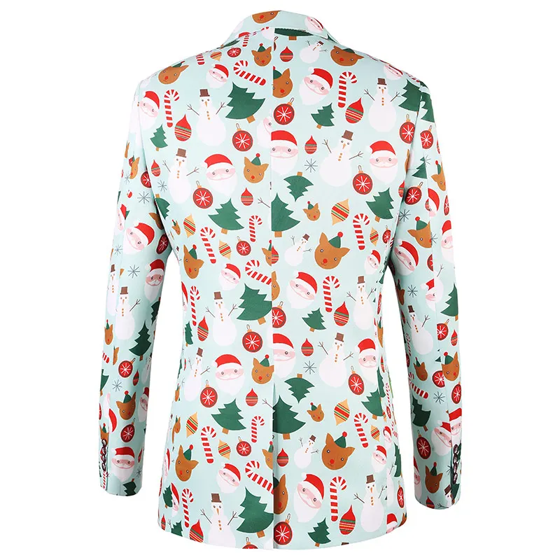 PAULKONTE 2019 Fashion Christmas Cartoon Print Man's Jacket For Men Suit Top High Quality Party Wedding Mostly Male Blazer PAULKONTE 2019 Fashion Christmas Cartoon Print Man's Jacket For Men Suit Top High Quality Party Wedding Mostly Male Blazer