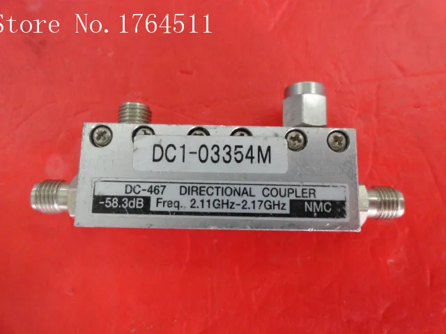 

[BELLA] NMC DC-467 2.11-2.17GHz 58.3dB directional coupler SMA