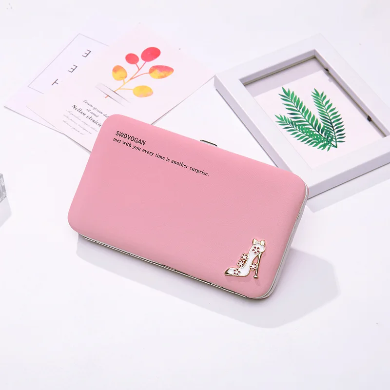 

New Fashion Wristlet Women Wallets Phone Purse Long Hasp Women's Wallet Ladies Wallet coin Purse Pencil-box shape Carteira