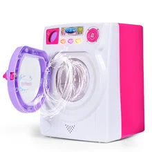 EFHH Child Educational Pretend Play Can Be Loaded Water Simulation Washing Machine Appliances font b Toys