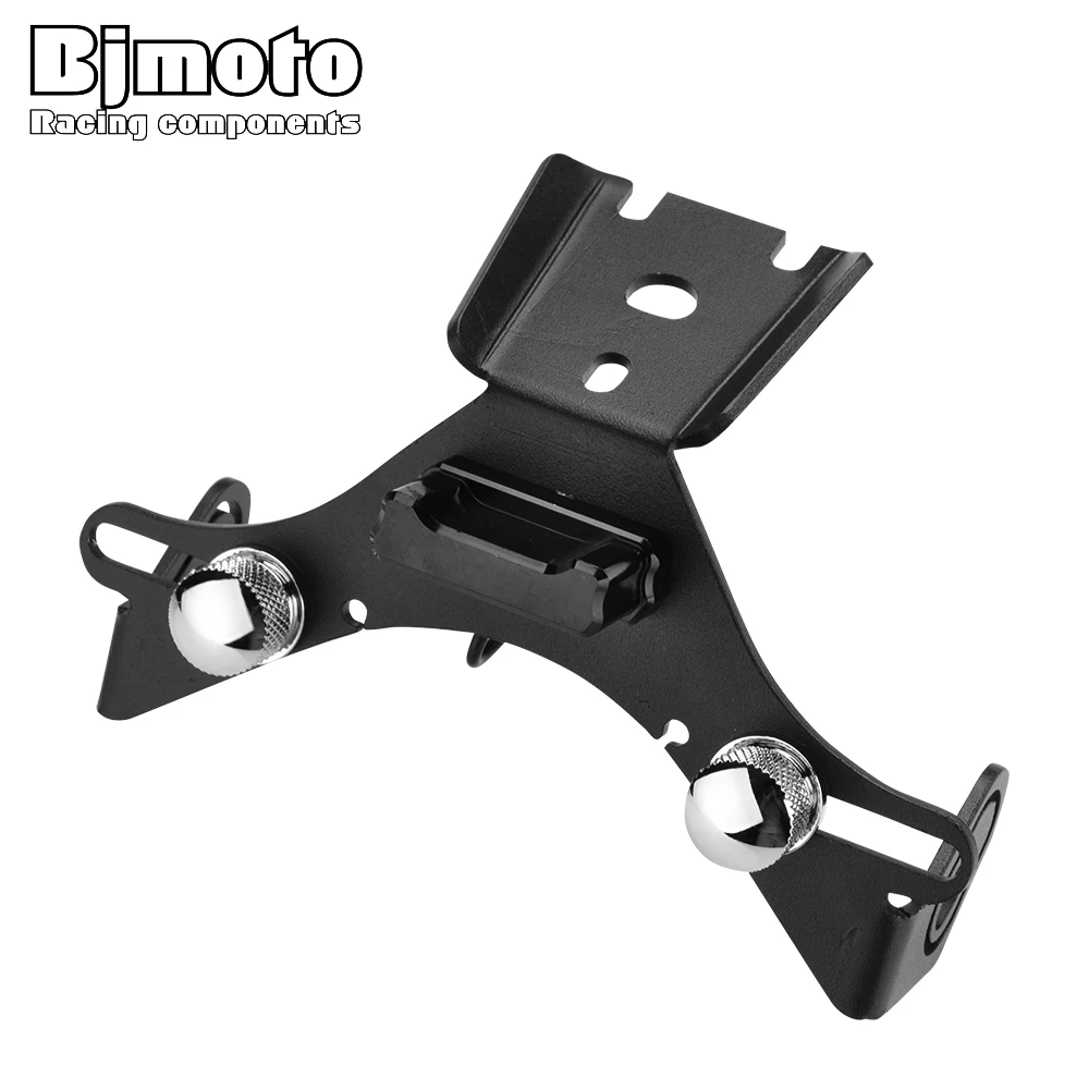 

BJMOTO CNC Aluminum Motorcycle Rear License Number Plate Mount Bracket Holder Light For Yamaha R1 R1M 2015-2018