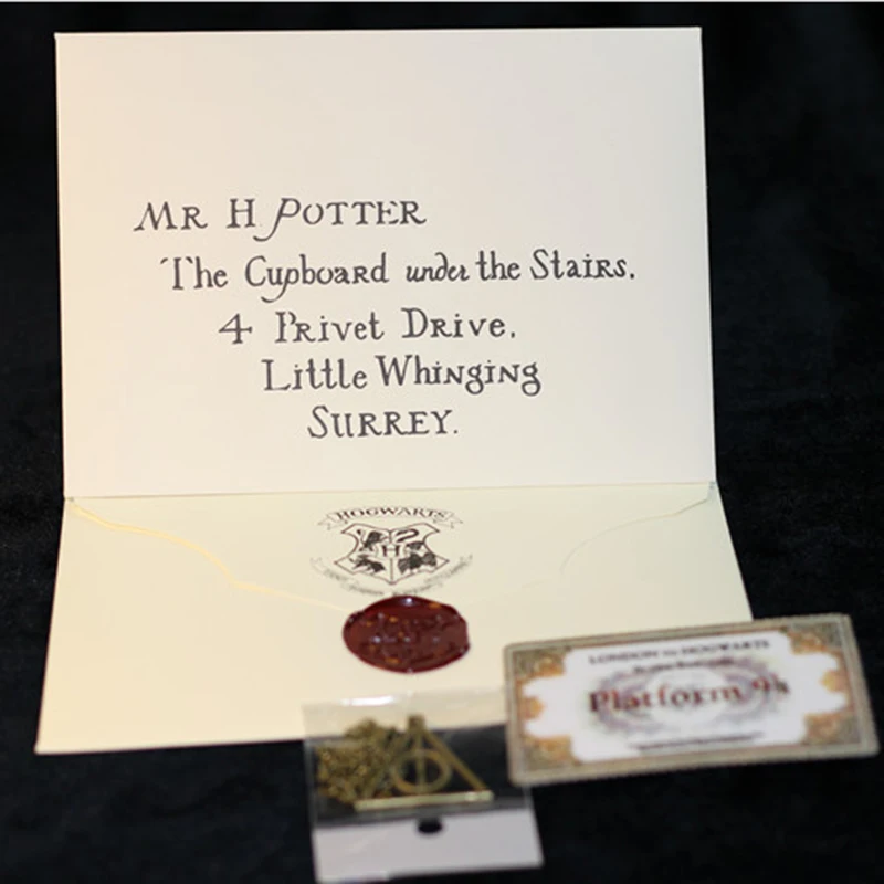 

Prajna Harry Potters Hogwarts Acceptance Letter Fashion Gift For Harry Potter Fans New Arrivals Letter Package Wholesale 2019