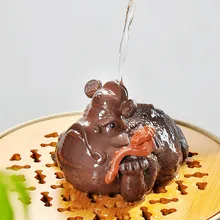 Чайник с узорами фиолетовый; песок фиолетовый глиняный чай ПЭТ ручной работы керамические чайные принадлежности домашнее украшение для подарков Бутик чайные инструменты