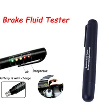 Kongyide voiture Scanner Auto frein fluide huile testeur voiture stylo de détection avec 5 indicateur LED voiture outil de test noir m27(China)