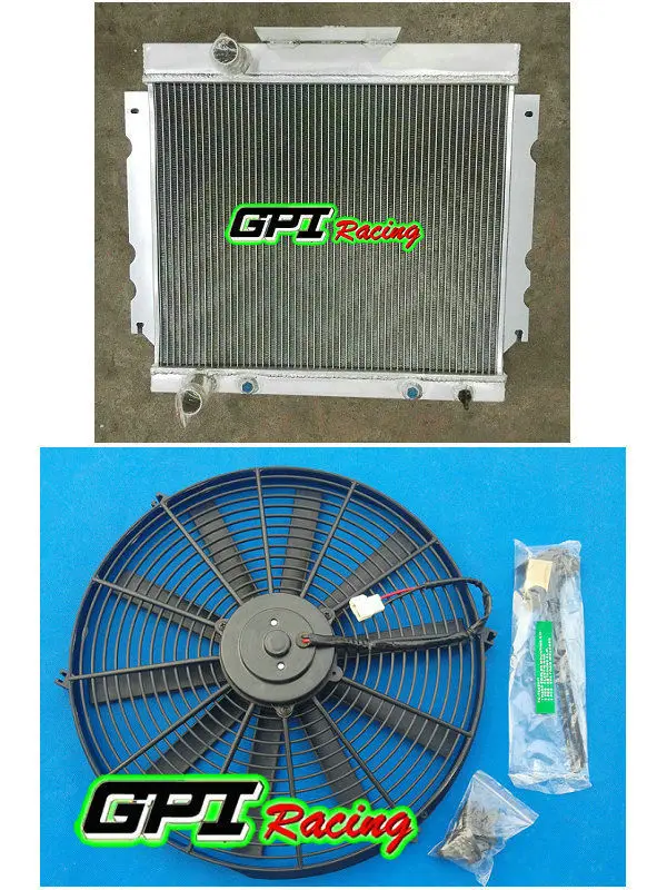 

GPI Full Aluminium Radiator +FAN for Chrysler Valiant VG HEMI 6 Cyl
