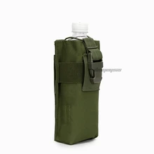 Военная Тактическая Сумка для бутылки воды Molle для походов на открытом воздухе, кемпинга, сумки для бутылки воды, водонепроницаемые нейлоновые сумки для скалолазания, чайники