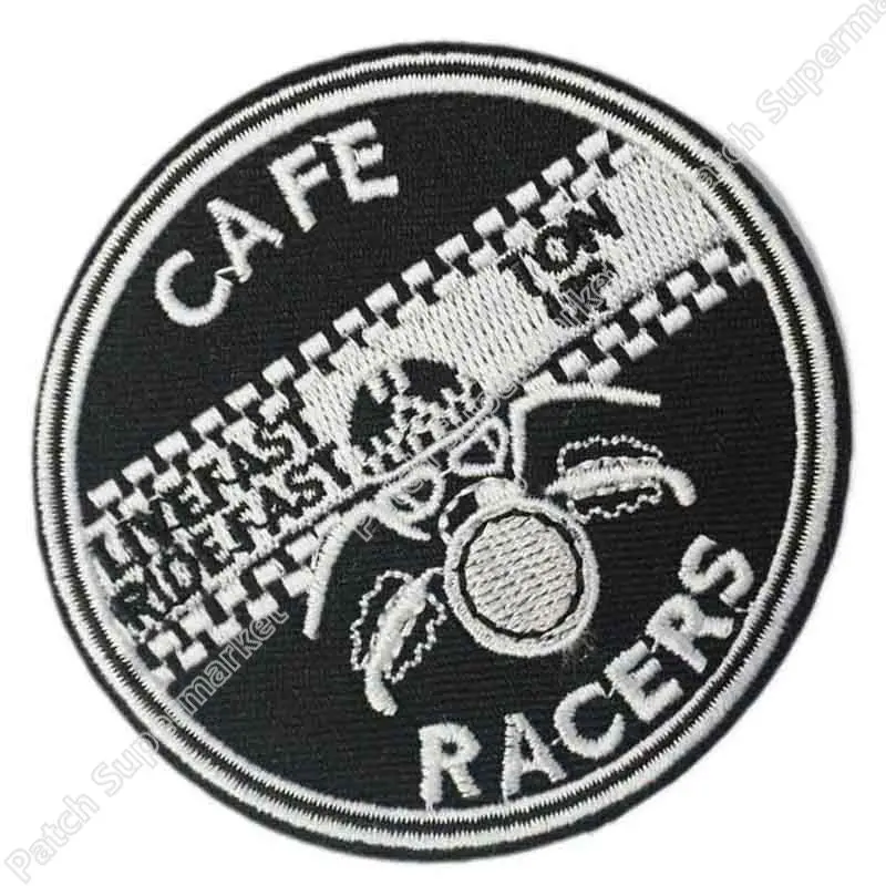 Cafe Racer гонщиков тонн до 59 крышки клуб TRIUMPH байкерские патч Железный пришить