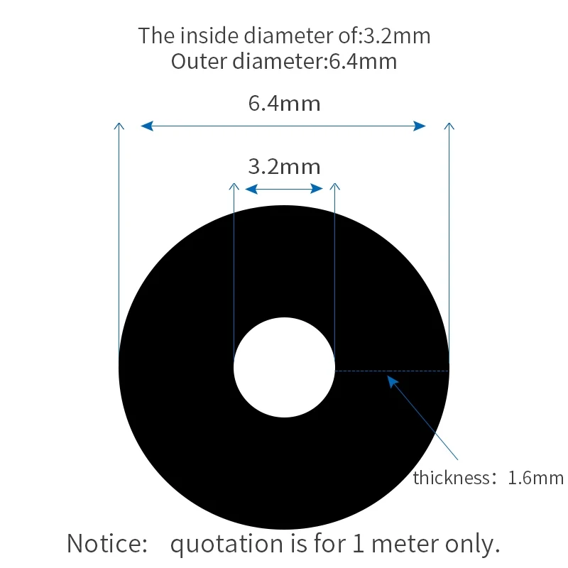 Норпрен тюбинг от@ ST-Gobain - Цвет: 3.2 and 6.4 black