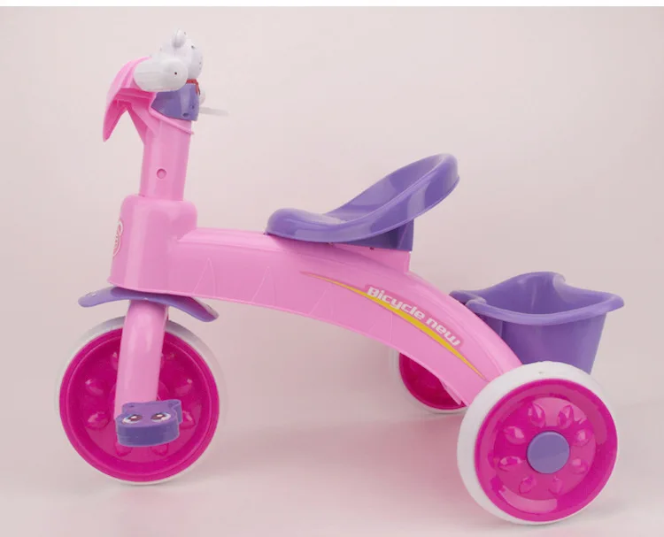 Игрушки для катания для девочек и мальчиков, для малышей, для катания на мотоцикле на scooterbaby Коляска трехколесная тележка велосипедный багажник велосипедные колеса ходунки