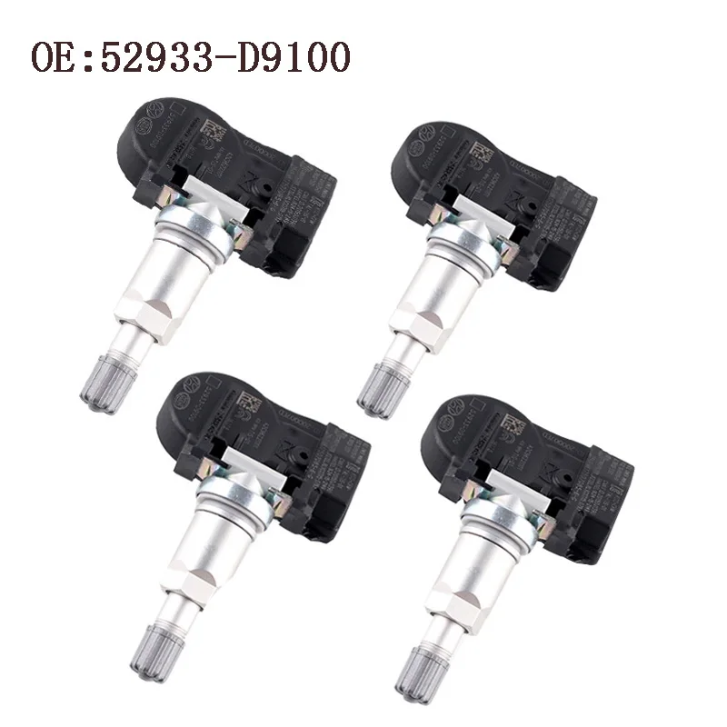 

4 PCS TPMS Tire Pressure Sensor For Kia Cadenza k7 17-18 Sportage / NIRO 17-19 SORENTO 18-19 52933-D9100 52933D9100 433Mhz