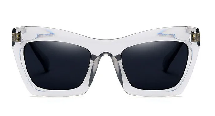 CCSPACE, 7 цветов, маленькие квадратные солнцезащитные очки, кошачий глаз, для мужчин и женщин, Брендовые очки, дизайнерские, модные, мужские, женские, с защитой от ультрафиолета, 45294