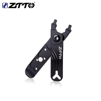 

ZTTO Bicycle Master link Plier Valve Tool Tire Lever Missing Link Box Pack Pliers 4 in 1 Multi function Tools CNC