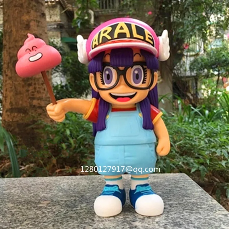 7-дюймовая аниме мультяшная экшн-фигурка Dr.Slump Arale с феканами из ПВХ Коллекционная