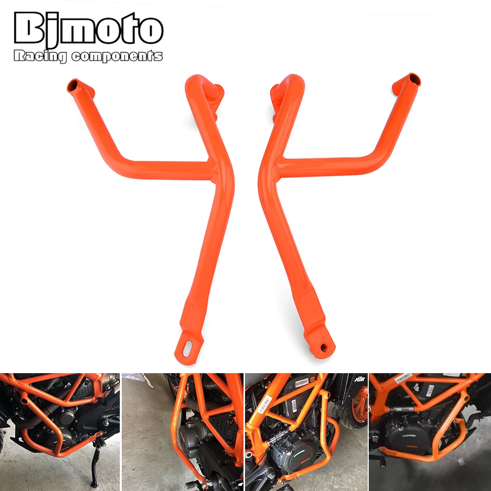 

BJMOTO Motorcycle Accessories For KTM DUKE 250/390 Duke250 Duke390 2017-2018 Crash Bar Frame Engine Protection Guard Bumper
