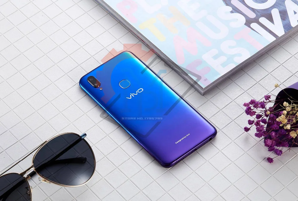 Vivo Z3 мобильный телефон 6,3 дюймов водостойкий экран 4 ГБ/6 ГБ + 64 Гб/128 ГБ Snapdragon670/710 Восьмиядерный Android 8,1 двойная камера смартфон