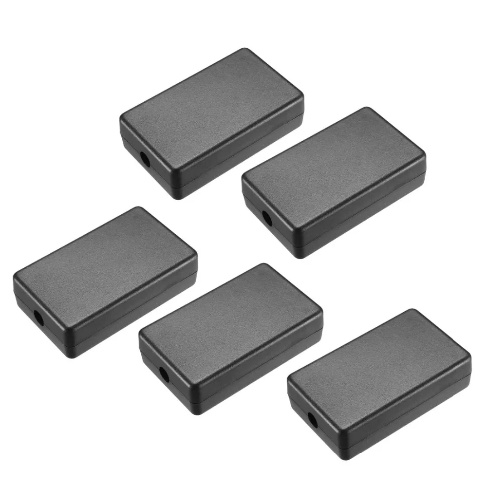 Uxcell электронный корпус для строительных работ из пластика ABS черный 40x20x10 5 мм/60x36x17