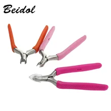 2016 Solingen Nails Tools New Professional Stainless Steel Nail Manicure Trimmer Clipper Toe Cuticle Art Plier Scissors 1 Pcs