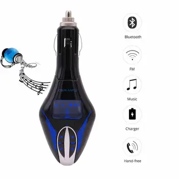 

Car Kit FM Transmitter MP3 Player Wireless Bluetooth Hands-free Car Charger Adapter USB SD Card Reader+Remote Control