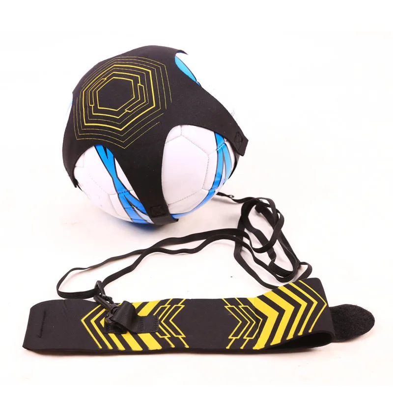 Adjustable Soccer Elastic Rope Trainer Belt Soccer Ball Juggle Bags Soccer Football Training