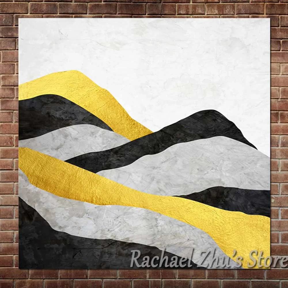 

Hand Painted Abstract Simple Pattern Oil Paintings On Canvas Abstract Color Wall Picture For Living Room Bedroom Home Wall Decor