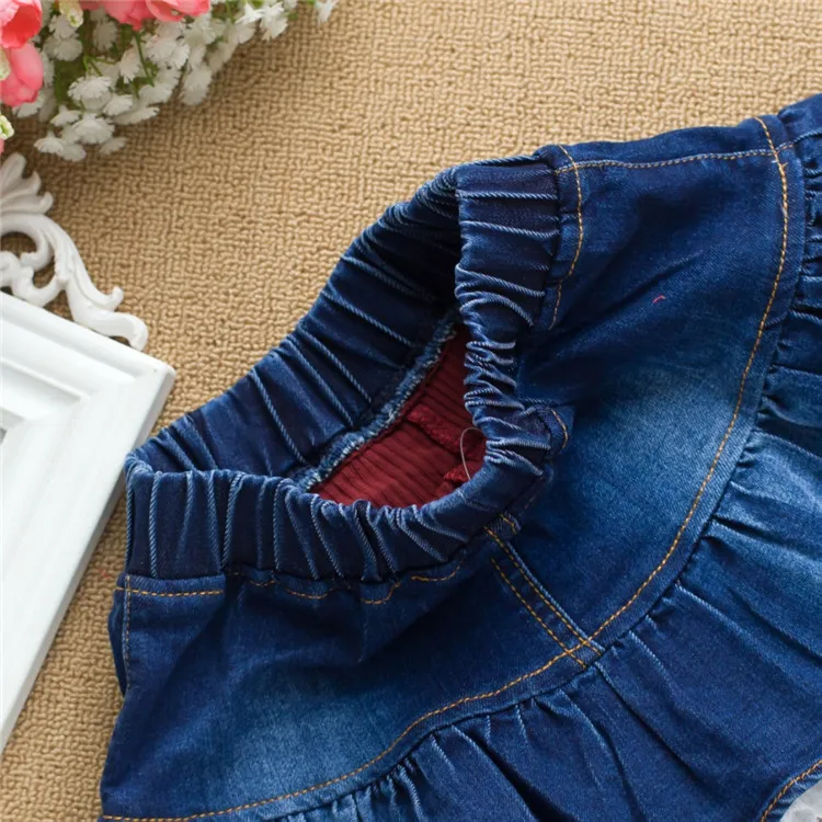 3-8 y kids leggings girls ruffle pants denim skirts lace leggings for girls clothes On Sales spring autumn trousers (10)