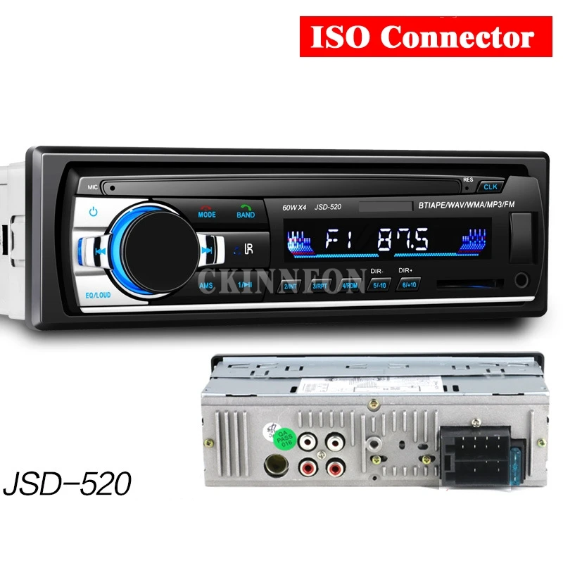 Автомобильная стерео система с FM радио mp3 плеером USB / SD AUX APE FLAC|car electronics|car stereo bluetooth