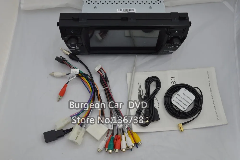 Best HD Touch Screen Car DVD Player for Toyota Corolla 2013 2014 2015  Bluetooth iPhone5 1080P USB Radio Stereo GPS Navigation System 53