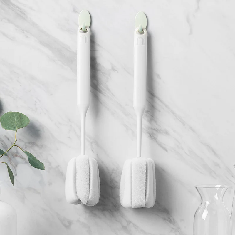 

1pc Xiaomi Jordan&Judy Bottle Cup Brush Sponge Set Long Cleaning Artifact Long Handle Wash Cup Brush