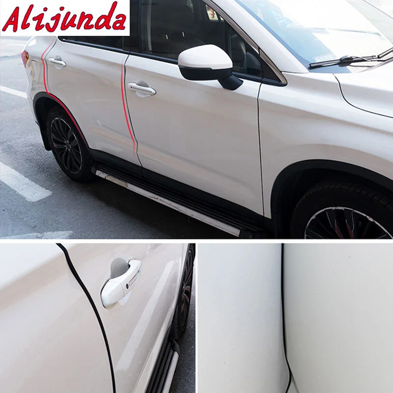 

Alijunda 5 m Car Door Edge Guard Protector Scratch Band for Land Rover Range Rover/Evoque/Freelander/Discovery