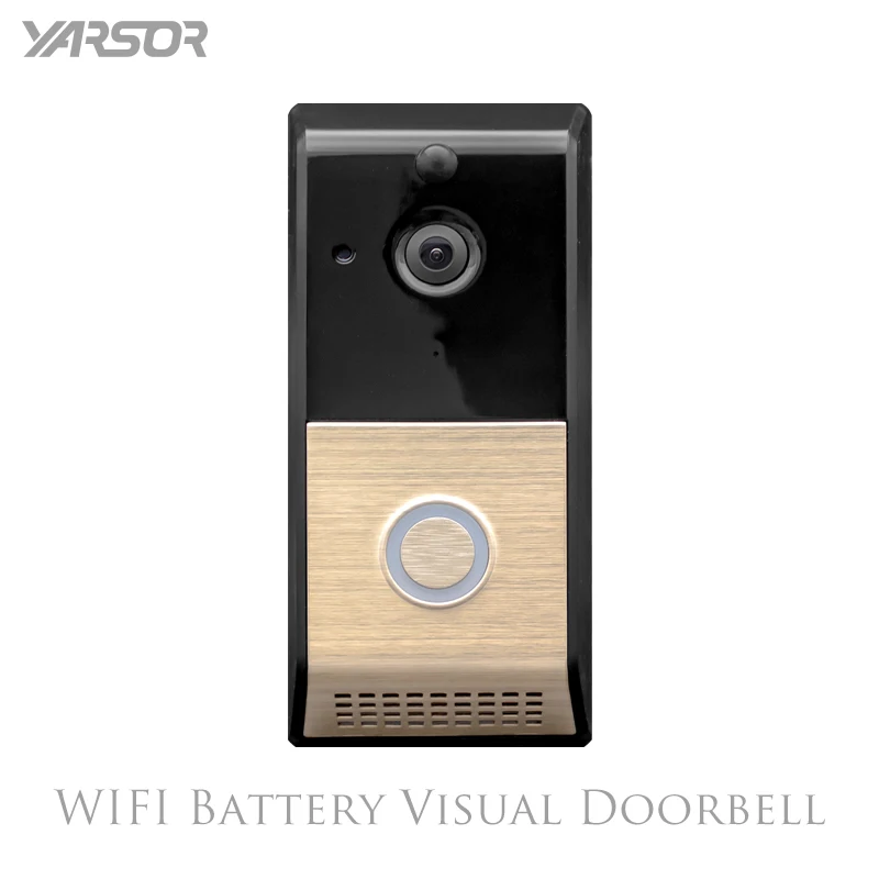 

S6 Video Doorbell Camera Wireless 720P HD Intercom Doorbell with IR Night Vision Move Detection Two-Way Audio Camera Doorbell