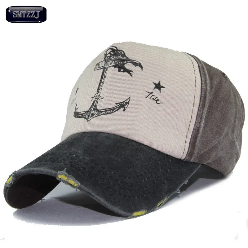 

SMTZZJ Luxury Brand Men Women Baseball Caps Snapback Cap Hats For Men Bone Vintage Casquette Fitted Sun Hat Gorras Washed Cap