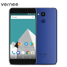 Vernee M5 Fingerprint Smartphone Android 7.0 Octa Core 4GB RAM 32GB ROM MTK6750 2SIM 13MP+8MP WiFi LTE 4G 5.2 Inch Mobile Phones
