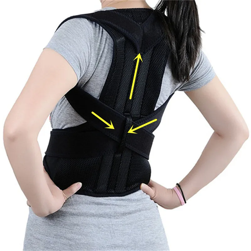 

Adjustable Humpback Spine Posture Corrector Protection Back Shoulder Support Body Shaper Health Care Posture Correction Belt