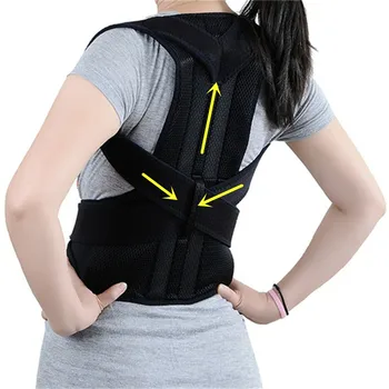 Adjustable Humpback Spine Posture Corrector Protection Back Shoulder Support Body Shaper Health Care Posture Correction Belt