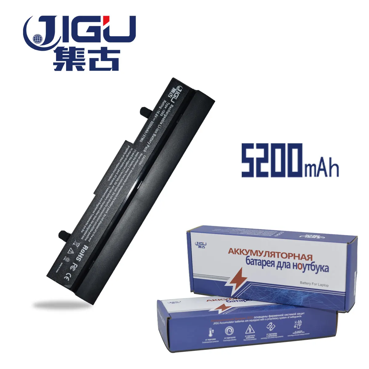 JIGU 5200MAH New Battery For Asus AL31-1005 AL32-1005 ML32-1005 PL32-1005 Eee PC 1001px 1001p 1001 1005 1005PEG 1005PX 1005PR JIGU 5200MAH New Battery For Asus AL31-1005 AL32-1005 ML32-1005 PL32-1005 Eee PC 1001px 1001p 1001 1005 1005PEG 1005PX 1005PR