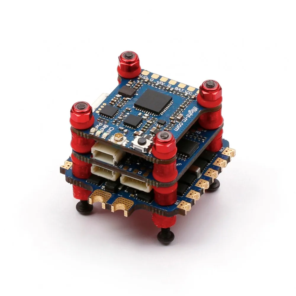 

iFlight SucceX mini F4 Flight Controller with SucceX BLHeli-32-bit 35A 2-6S 4 in 1 ESC FPV Flight Tower System for FPV RC Racing