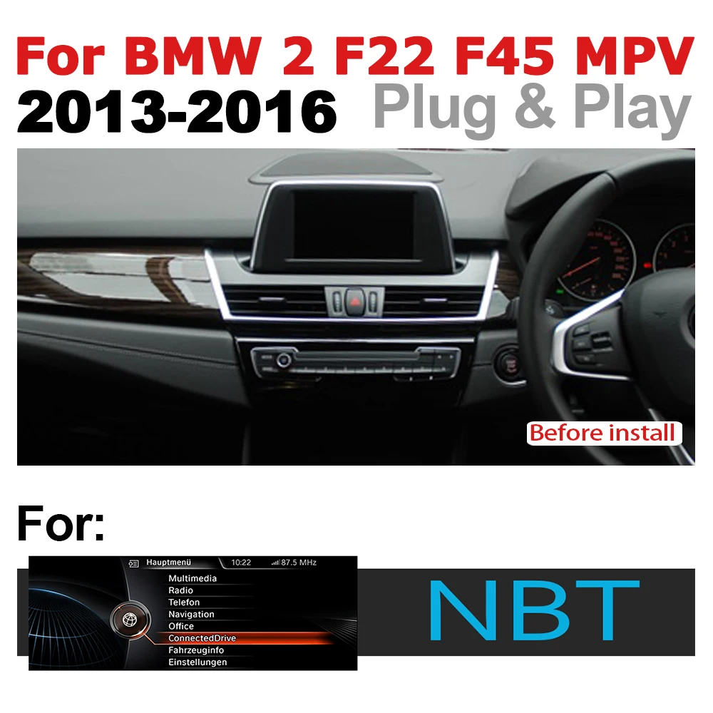 Discount Car Audio Android 7.0 up GPS Navigation For BMW 2 Series F22 F45 MPV 2013~2016 NBT WiFi 3G 4G Multimedia player Bluetooth 1080P 3 Discount Car Audio Android 7.0 up GPS Navigation For BMW 2 Series F22 F45 MPV 2013~2016 NBT WiFi 3G 4G Multimedia player Bluetooth 1080P 3