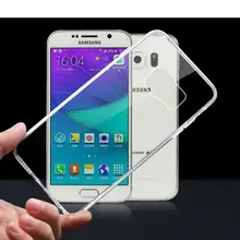 Mobile phone case for samsung galaxy s6 / s6 edge s7 / s7 edge ultra thin slim clear transparent invisible tpu soft back cover Mobile phone case for samsung galaxy s6 / s6 edge s7 / s7 edge ultra thin slim clear transparent invisible tpu soft back cover