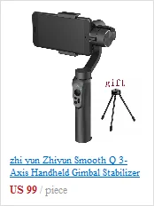 Zhiyun Smooth 4 3-осевой портативный смартфон сотовый телефон видеокамеры Стабилизатор для samsung S9 S8 iPhone 11 Pro Max XS XR X 8P 8 для экшн-камеры