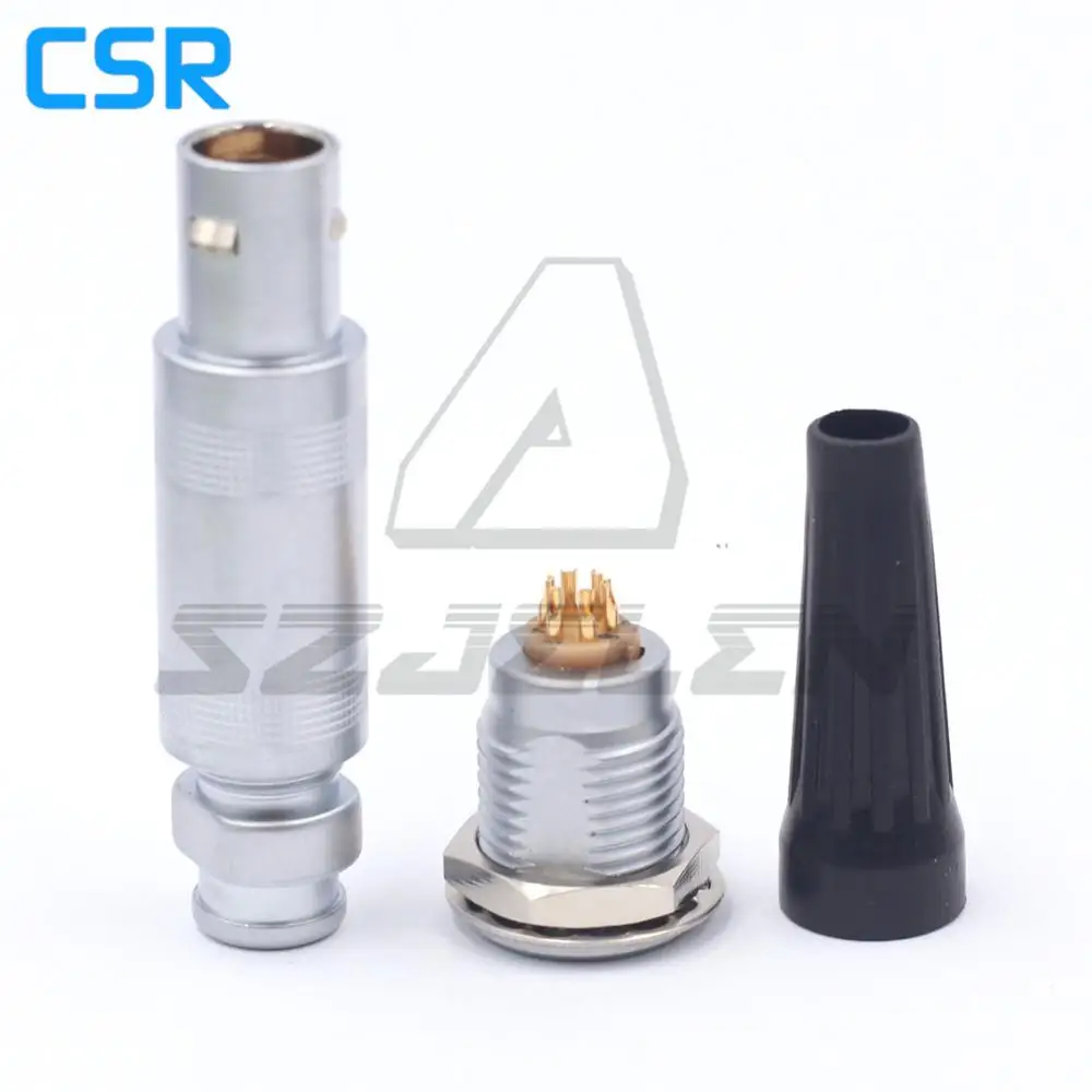 FFA.1S. 306/ERA.1S. 306 металлический круглый разъем 6 pin мужской и женский FFA ERA полулуна