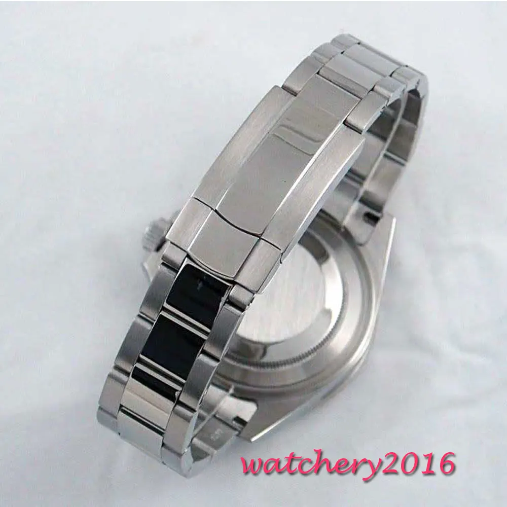 20 мм 316L нержавеющая сталь твердый браслет подходит 40 мм Sub Homage мужские часы