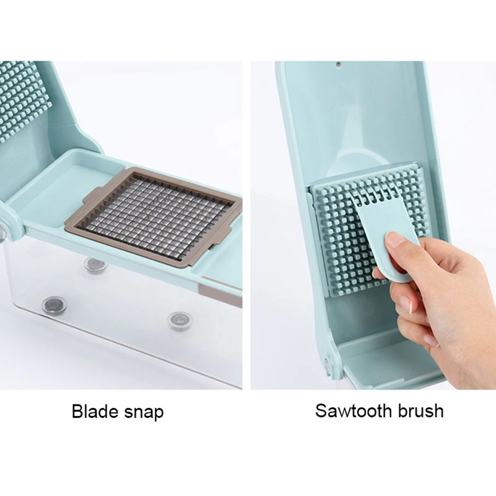 Multifunctional Vegetable Cutter Cheese Grater multifunction Blades for Onion Potato Tomato Fruit Cooking Helper Stainless Multifunctional Vegetable Cutter Cheese Grater multifunction Blades for Onion Potato Tomato Fruit Cooking Helper Stainless