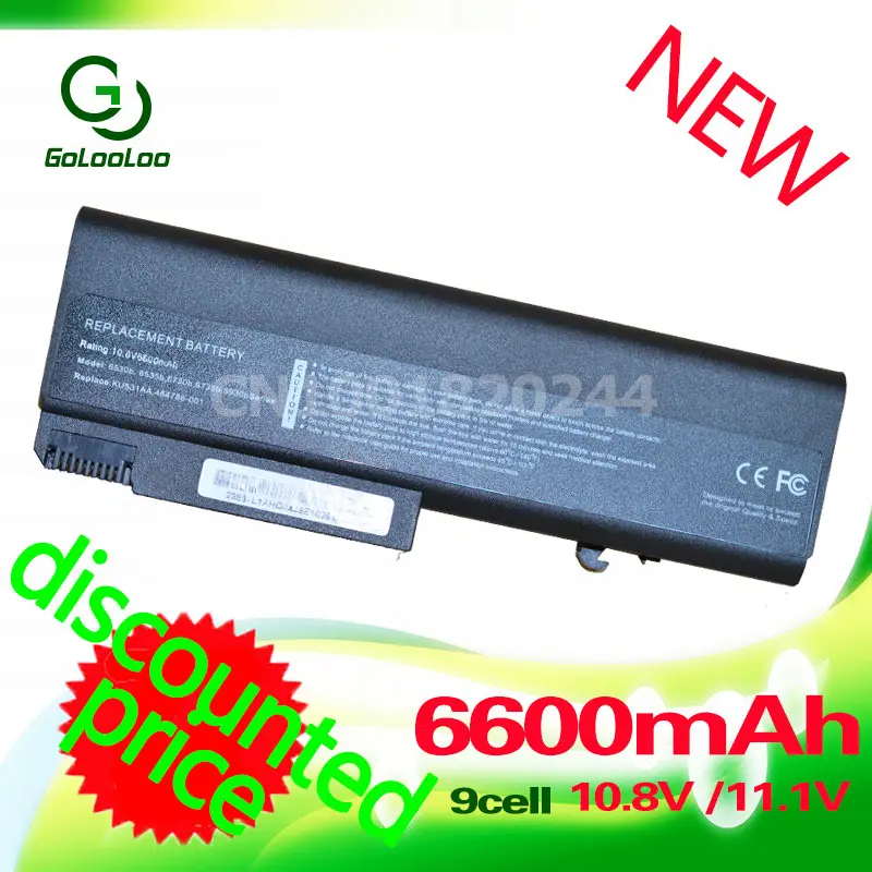 

Golooloo 6600mAh Laptop battery for Hp HSTNN-UB68 HSTNN-UB69 HSTNN-XB0E HSTNN-XB24 HSTNN-XB59 HSTNN-XB61 HSTNN-XB68