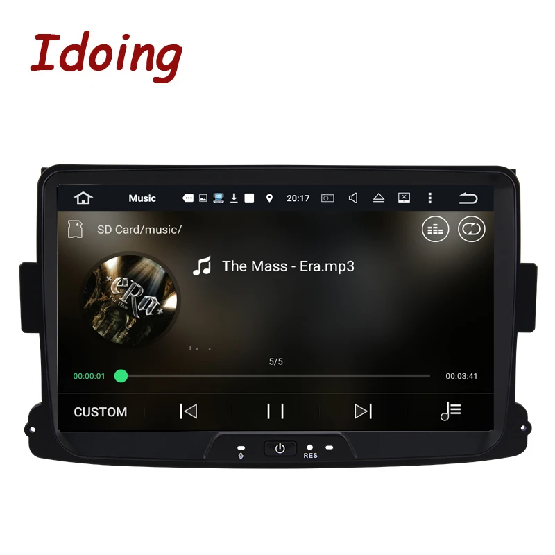 

Idoing Android 7.1 2G+16G 4Core Steering-Wheel 1Din For Rebault Megane Car Capacitive Video Multimedia Player Fast Boot Wifi GPS