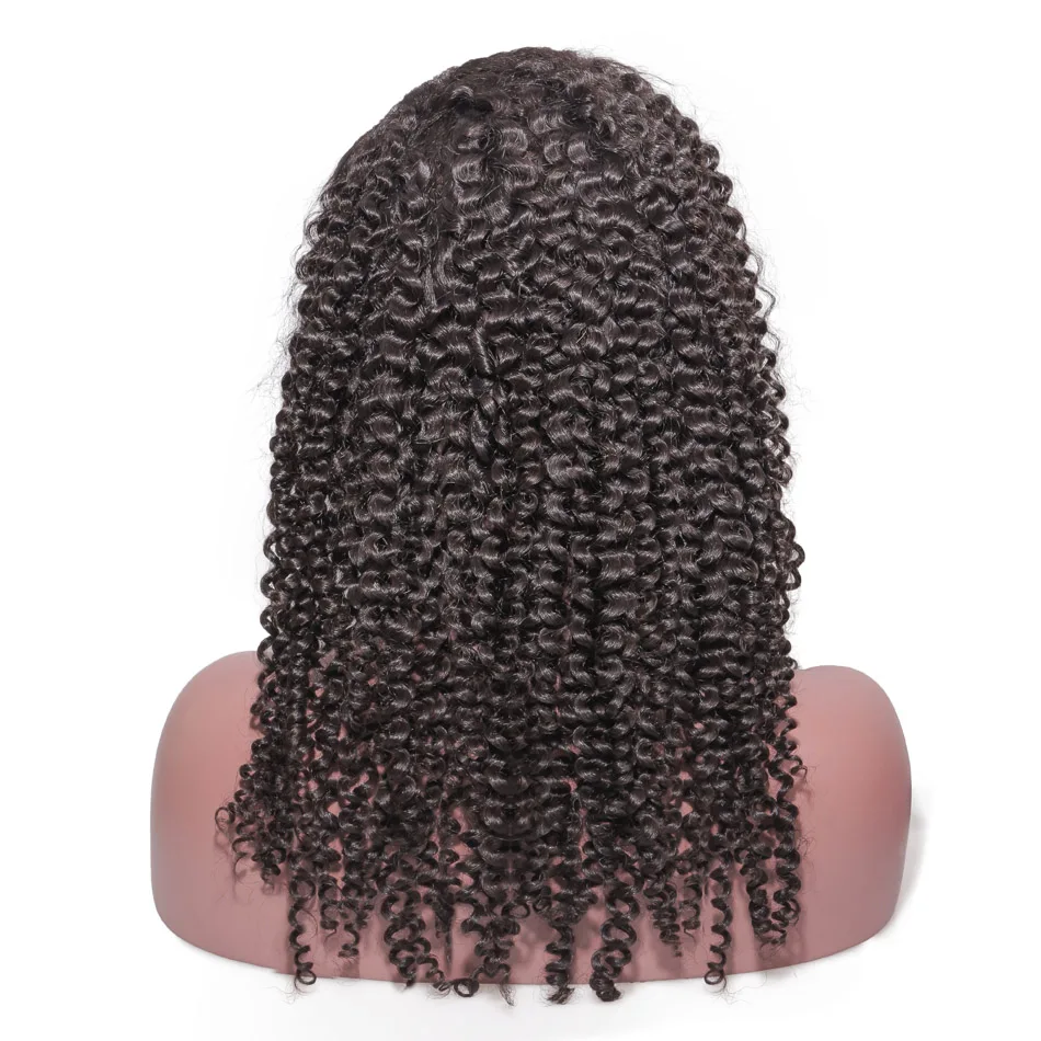 On Fleek парики из натуральных волос на кружеве для черных женщин парик с волосами младенца кудрявые вьющиеся человеческие волосы Remy