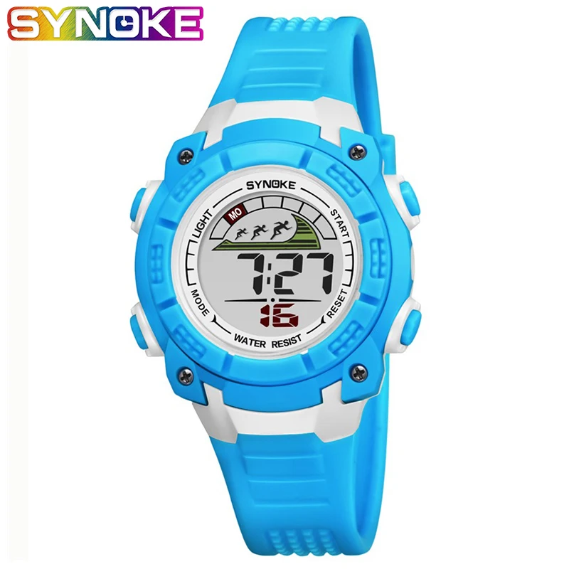 

SYNOKE Children Watches Multi function Waterproof Watches Digital Clock Wristwatch Electronic Watch for Boys Girls Reloj