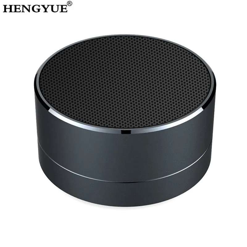 A10 bluetooth speaker metal mini portable speakers subwoof sound with microphone handsfree support TF card FM radio AUX - ANKUX Tech Co., Ltd