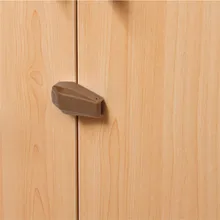 4 шт./компл. Детская безопасность ящик анти-машинка для стрижки, милый ребенок, Национальной ассоциации пожарной безопасности дверного замка для предотвращения замок выдвижного ящика, Securite Enfant