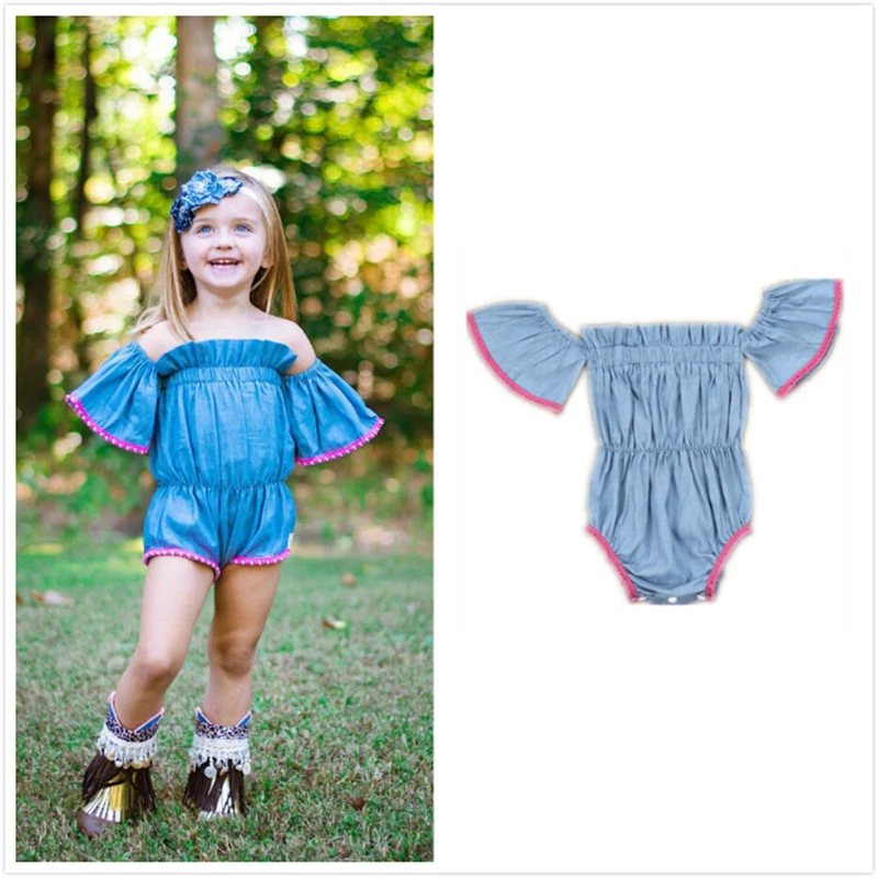 2017 Newborn Baby Girl Bodysuit Kids Girls Clothes Bodysuits Jumpsuit